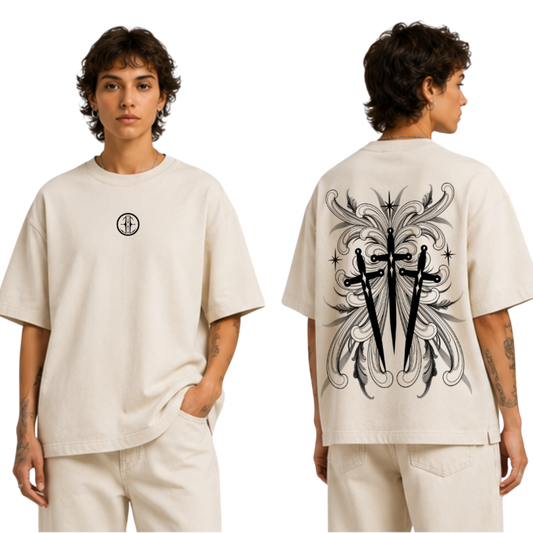 T-shirt WARRIOR.1 - Natural Raw