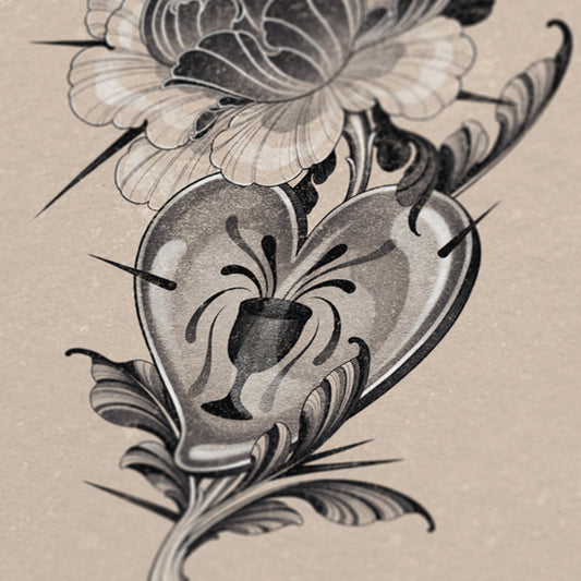 Print Drip in Love