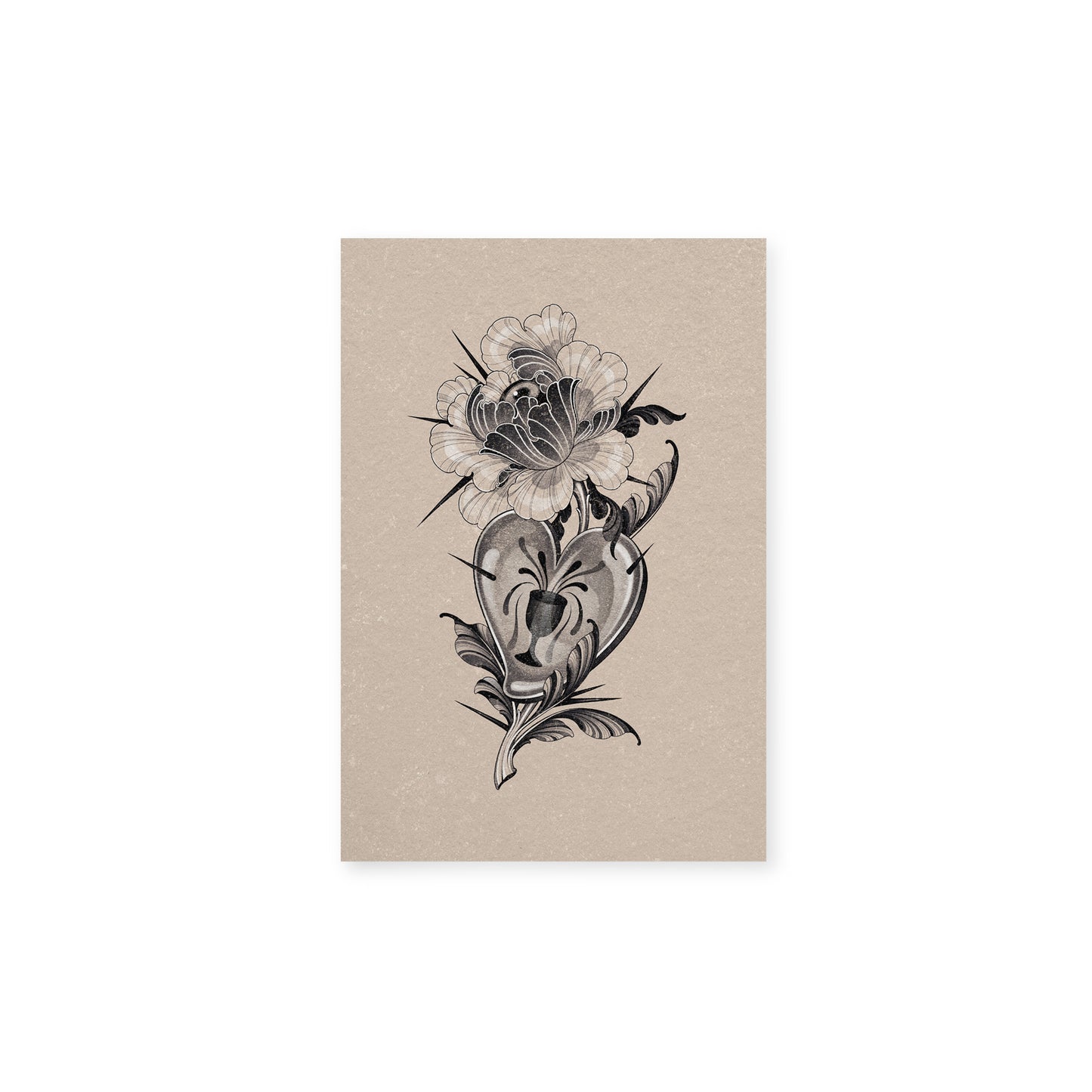 Print Drip in Love